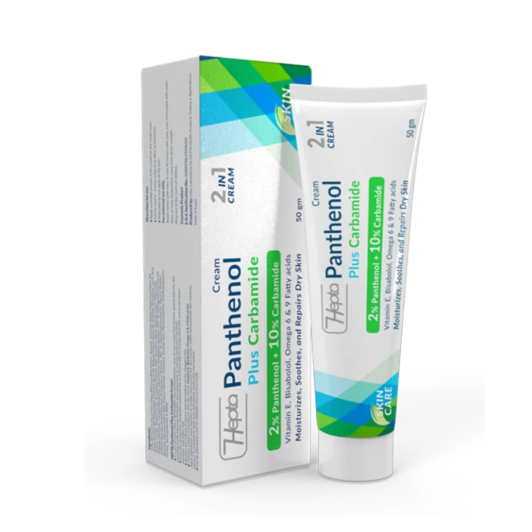 hepta panthenol plus carbamide cream 50 gm