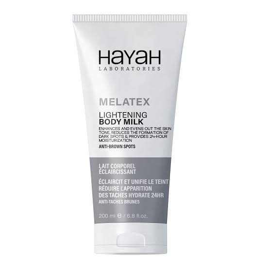 melatex lightening body milk 200 ml