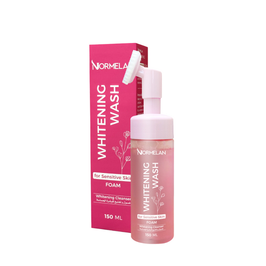 normelan whitening wash sensitive skin 150 ml