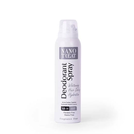 nano treat deodorant spray fragrance free 150 ml