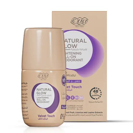 eva natural glow roll on velvet touch