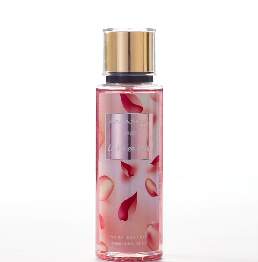 amanda body splash garden la vie en rose