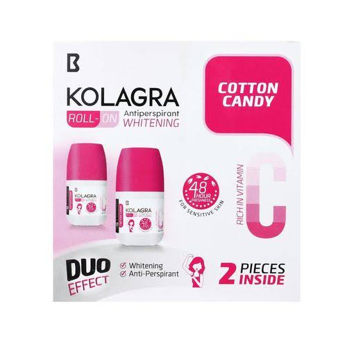 kolagra roll on cotton candy 60 ml 1+1