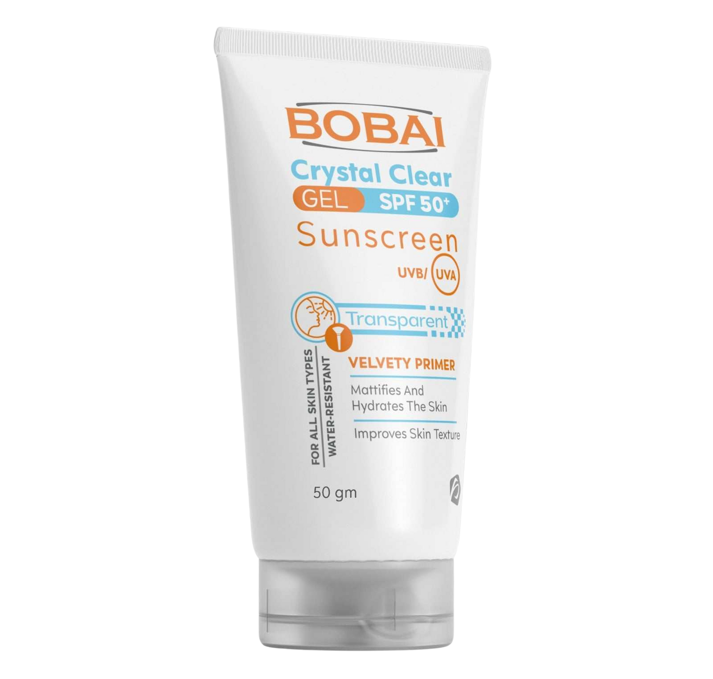 bobai sunscreen crystal clear 50 gm