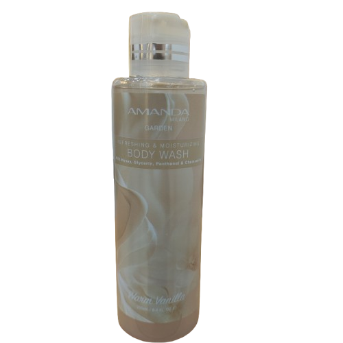 amanda body wash 250 ml warm vanilla