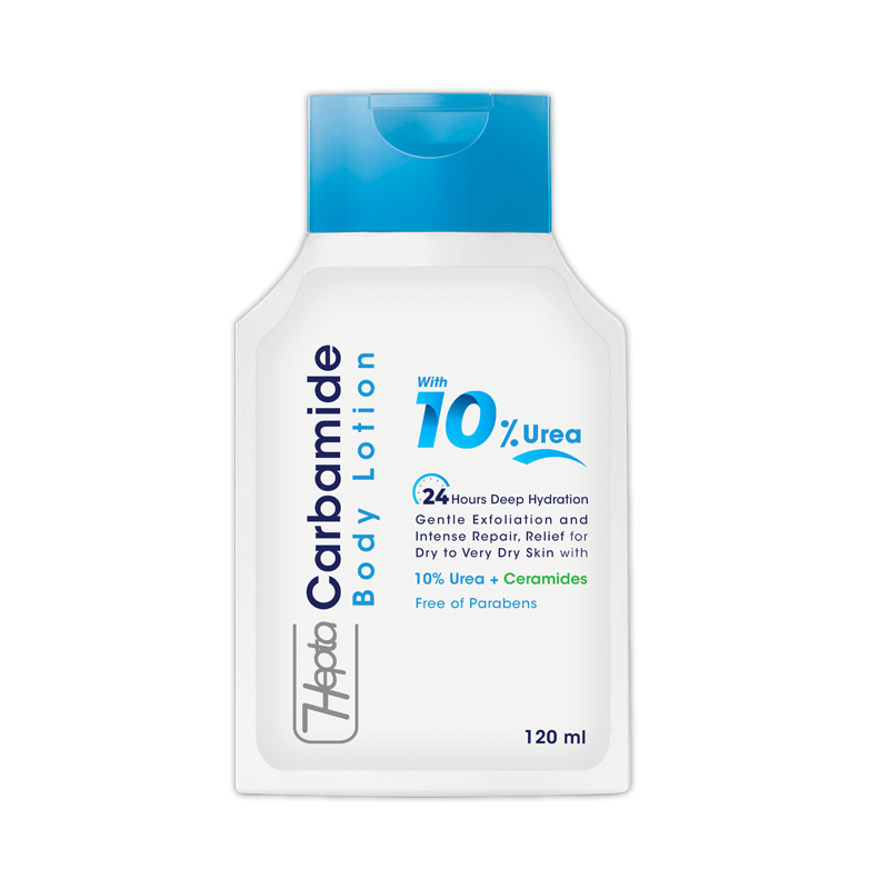 hepta carbamide body lotion 120 ml