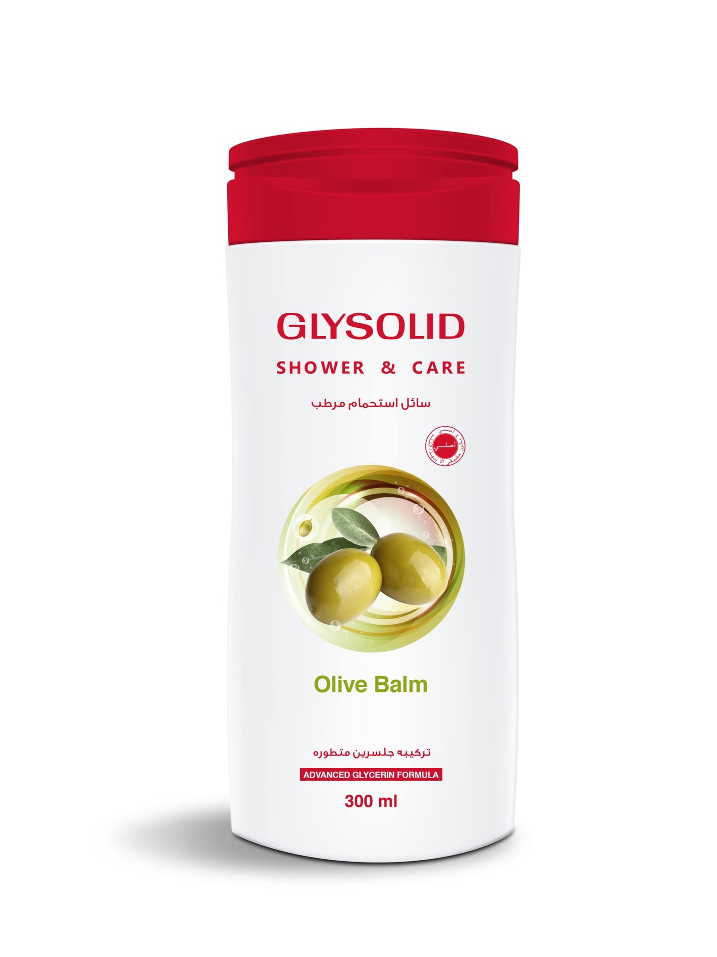 glysolid shower gel olive balm 300 ml