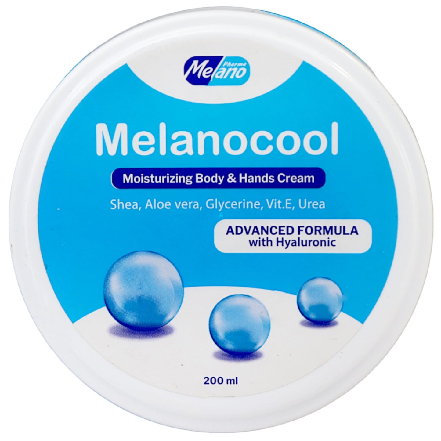 melano cool moisturizing cream 200 ml