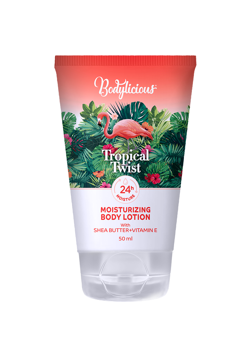 bodylicious moisturizing body tropical twist 50 ml