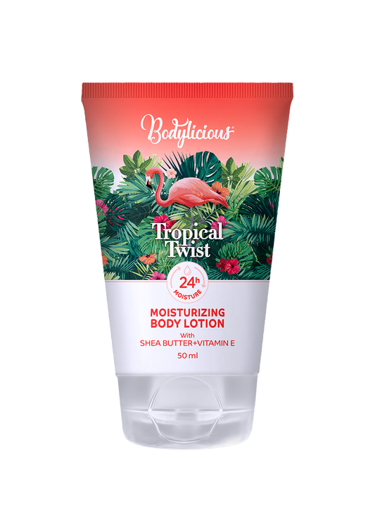 bodylicious moisturizing body tropical twist 50 ml