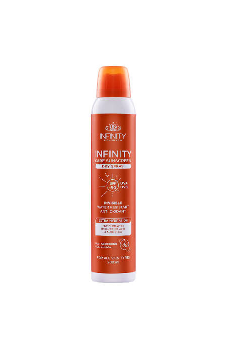 infinity sunscreen dry spray 200 ml