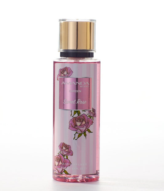 amanda body splash garden sweet rose