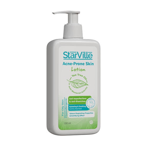 starville acne prone skin lotion 230 ml