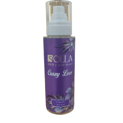 solla hair & body splash crazy love