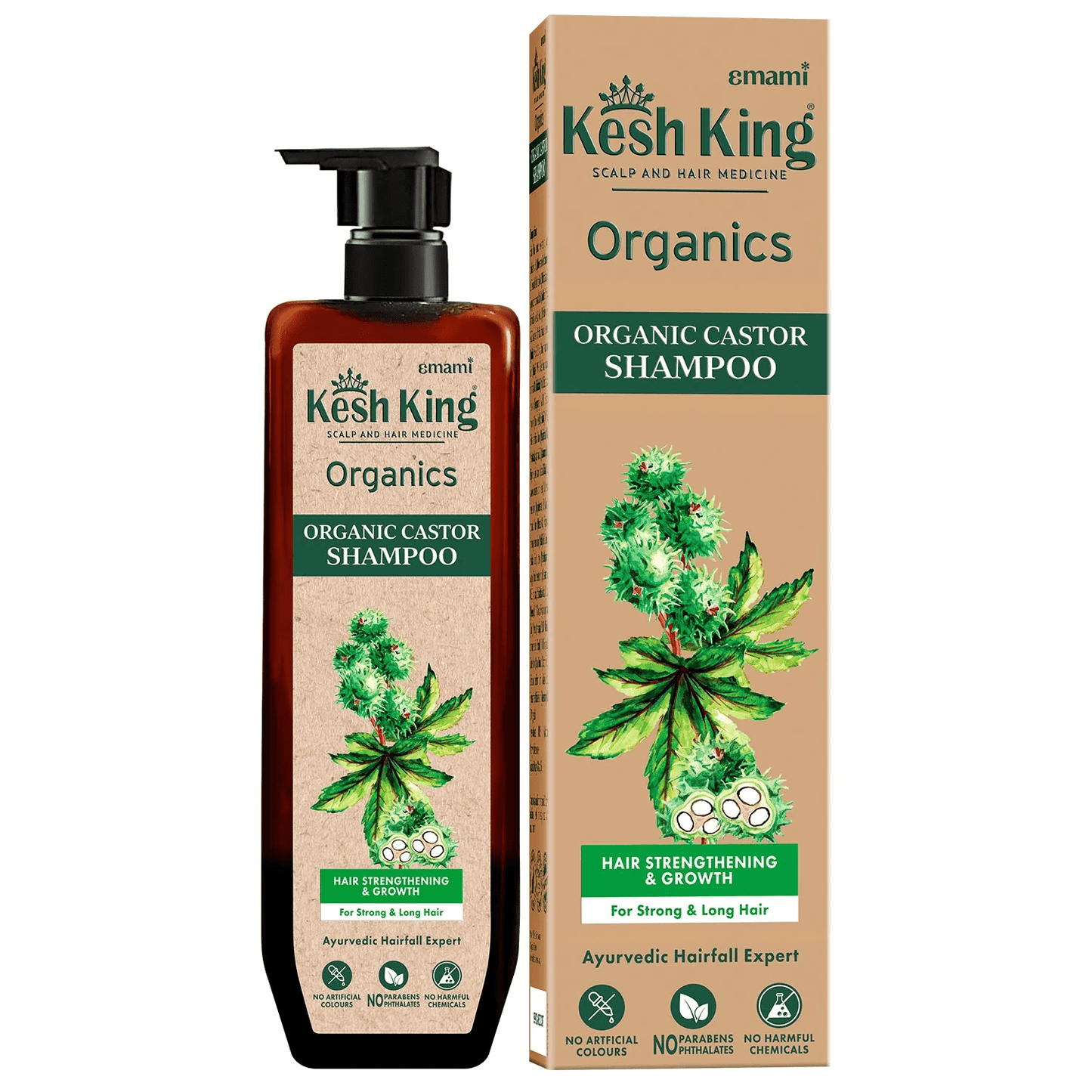 Kesh King organic castor shampoo 300 ml