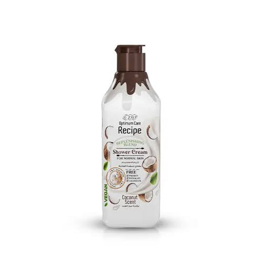 eva recipe shower cream 370 ml coconut scent