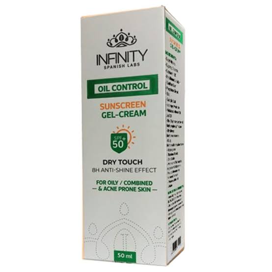 infinity sunscreen gel cream 50 ml