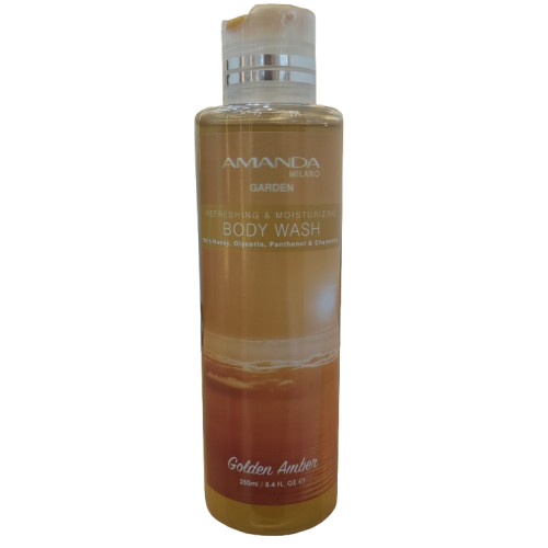 amanda body wash 250 ml golden amber
