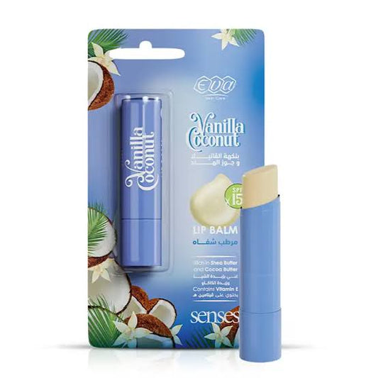 eva lip balm 4gm vanilla coconut