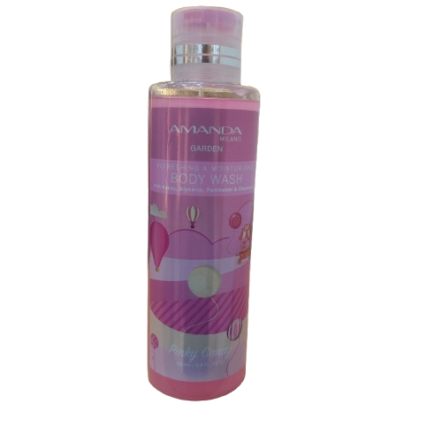 amanda body wash 250 ml pinky candy