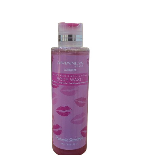 amanda body wash 250 ml romantic seduction
